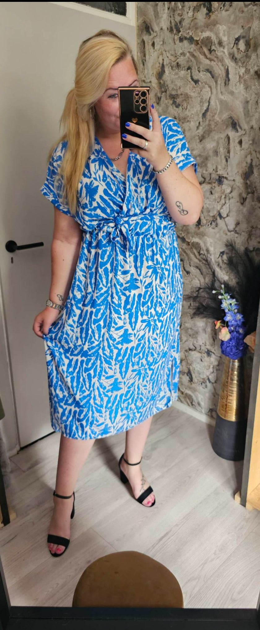 Rowena dress | blauw