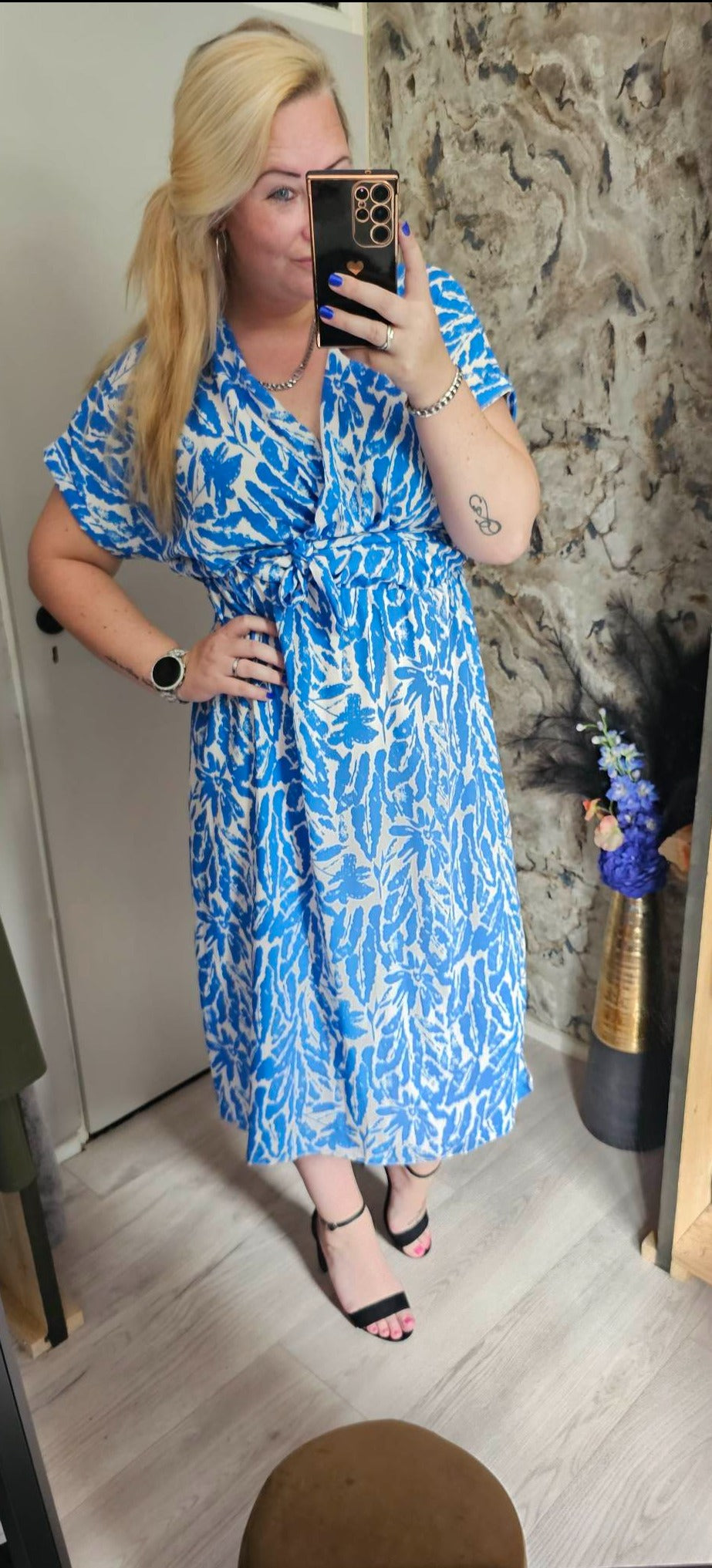 Rowena dress | blue