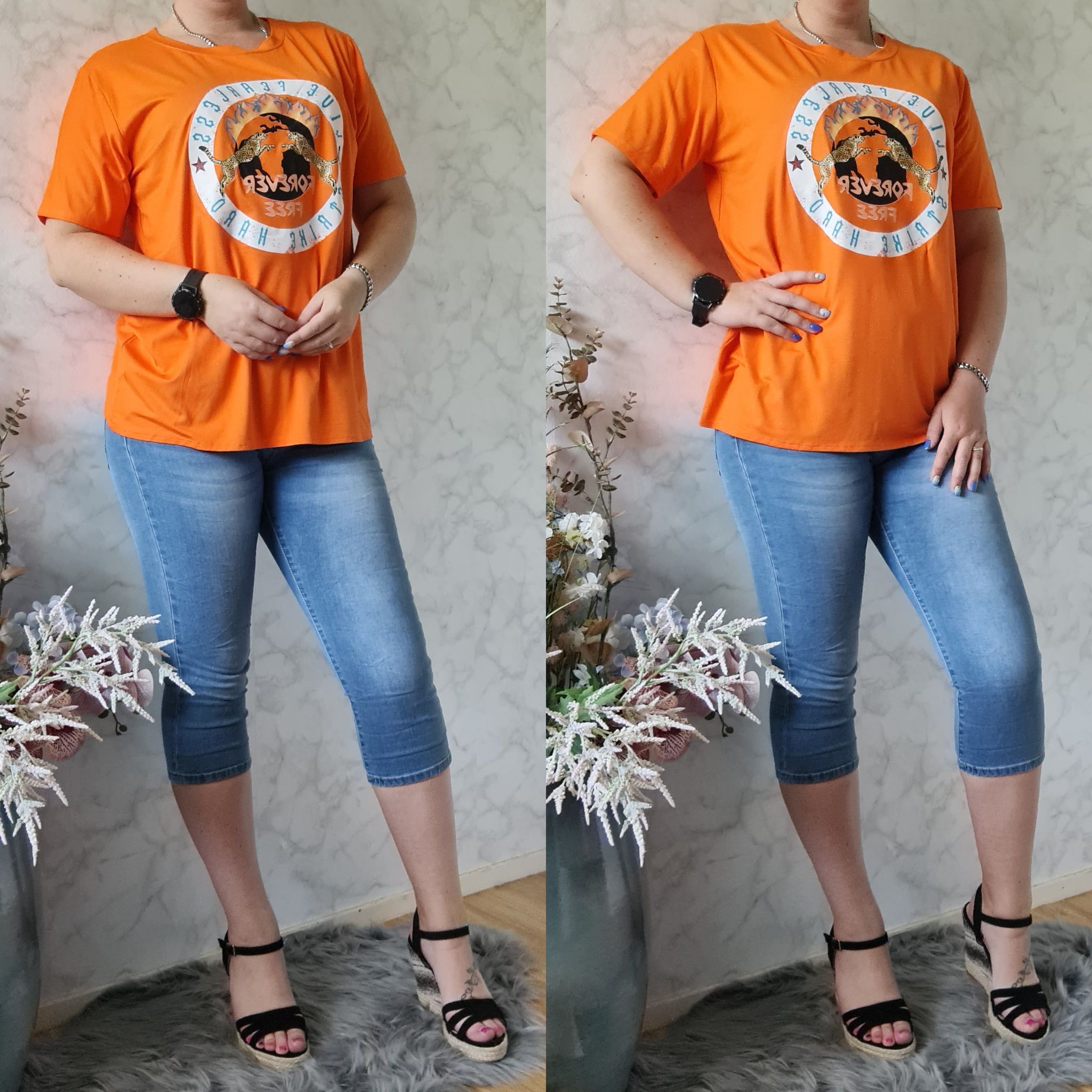 T-Shirt für immer | Orange