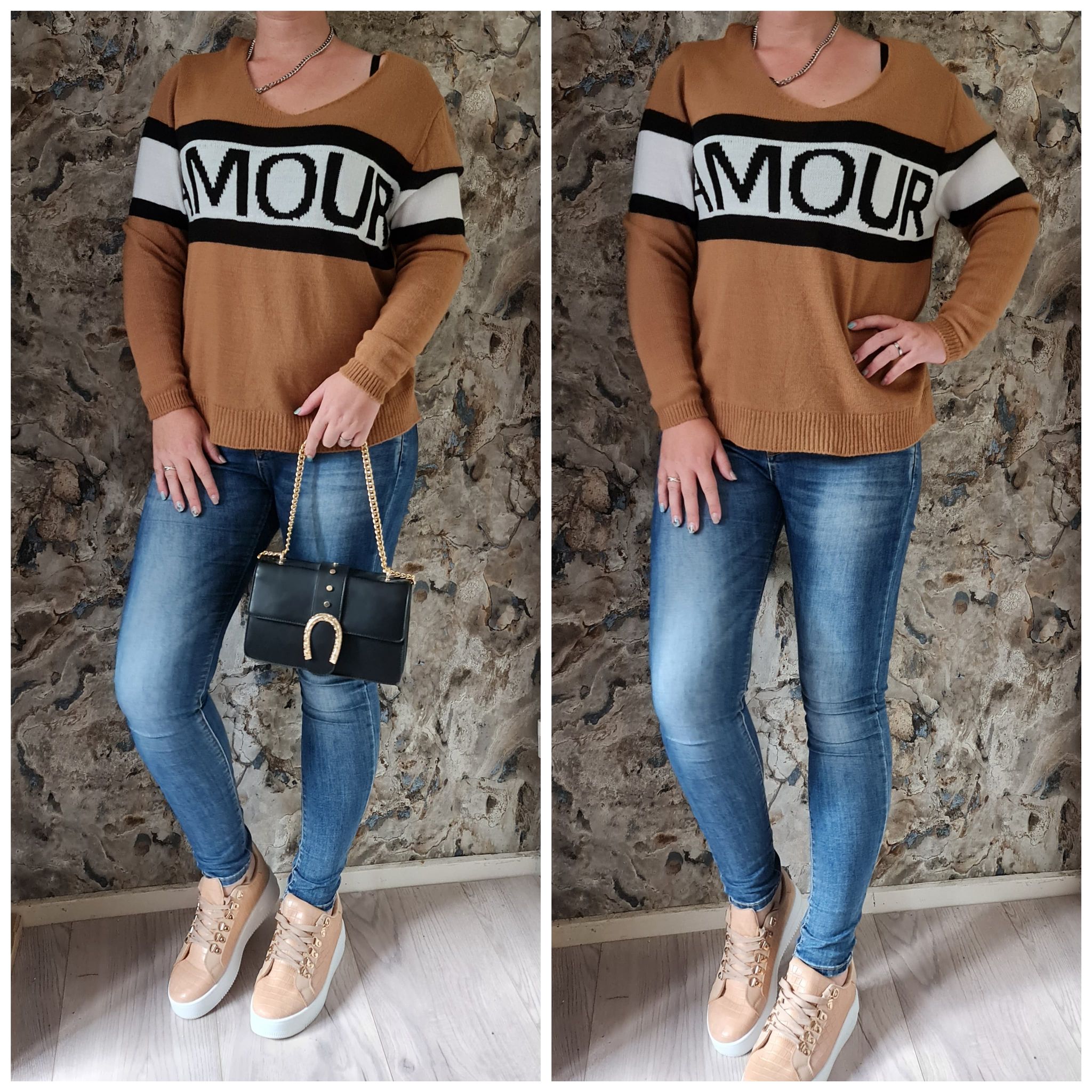amour sweater | camel