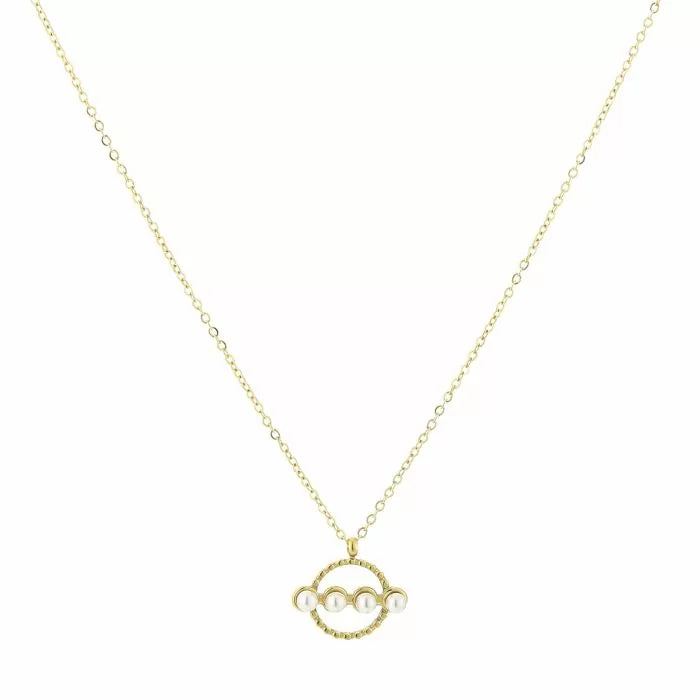 Halskette Perle | Gold