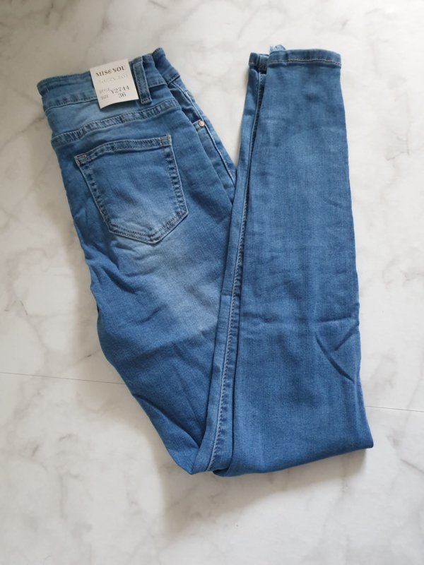 MISS YOU PUSH-UP JEANS | BLUE Y2744
